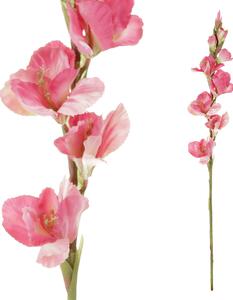Kardvirág művirág rózsaszín, 10 x 85 x 10 cm