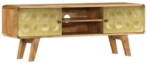 Tömör mangófa TV-szekrény 120 x 30 x 45 cm