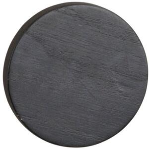 Fekete tölgy faliakasztó ROWICO MILFORD 8 cm