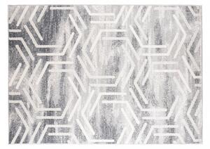 Lydia Modern bézs színű szőnyeg geometrikus mintával Szélesség: 80 cm | Hossz: 150 cm