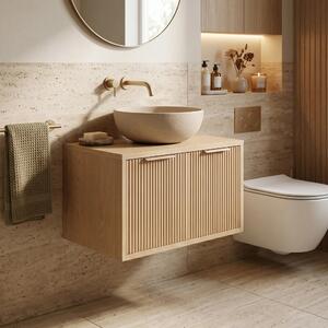 Mosdószekrény Rea Core 60cm Beige