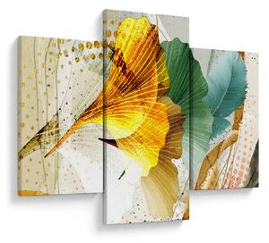 Kép - Levelek (90x60 cm)