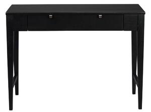 Fekete tölgy fésülködőasztal ROWICO CONFETTI 100 x 40 cm