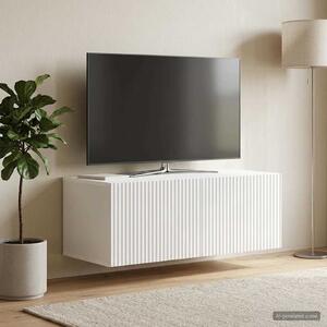 Fali TV szekrény Fehér 78,5 x 41 x 30 cm Szerelt Fa