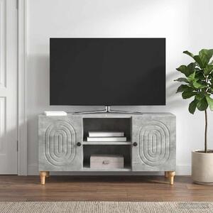 TV szekrény Betonszürke 102 x 34,5 x 50 cm Szerelt Fa
