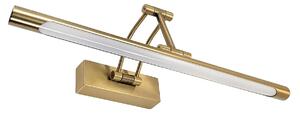 Fürdőszobai fali LED lámpa SWE022-1W 42cm Brush Gold