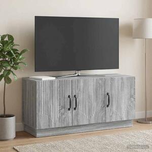 TV szekrény Szürke Sonoma 99 x 34,5 x 47 cm Szerelt Fa