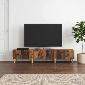 TV szekrény fiókkal Antik Fa 147 x 34,5 x 30 cm Szerelt Fa