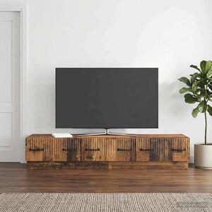 TV szekrény fiókkal Antik Fa 147 x 34,5 x 27 cm Szerelt Fa