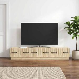 TV szekrény fiókkal Sonoma Tölgy 147 x 34,5 x 27 cm Szerelt Fa