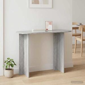 Konzolasztal Szürke Sonoma 100 x 39,5 x 75 cm Szerelt Fa