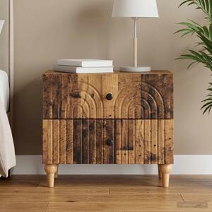 Éjjeliszekrény fiókkal Antik Fa 62 x 34,5 x 48 cm Szerelt Fa