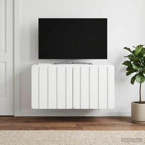 Fali TV szekrény 59,5 x 41 x 30 cm Fehér Szerelt Fa
