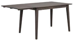 Sötétbarna tölgy összecsukható étkezőasztal ROWICO FILIPPA 120/165 x 80 cm
