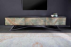 Design TV asztal Quillon 200 cm természetes kőből