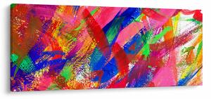Kép - Színes absztrakció (120x50 cm)