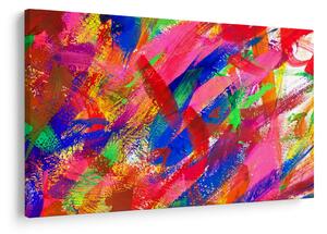 Kép - Színes absztrakció (90x60 cm)