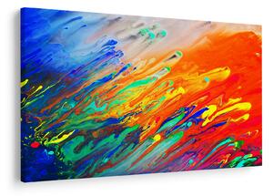Kép - Színes absztrakció (90x60 cm)
