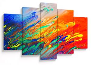Kép - Színes absztrakció (150x105 cm)