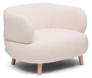 Bézs buklé fotel Luisa – Kave Home