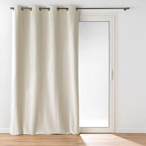 Bézs bársony függöny 140x260 cm Olympe – douceur d'intérieur