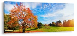 Kép - Őszi táj (120x50 cm)