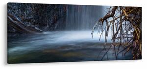 Egy téli lagúna képe (120x50 cm)