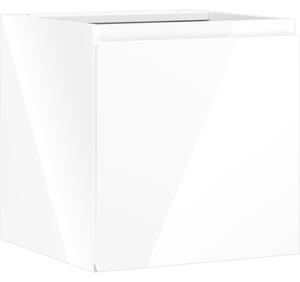 Mexen Orio, fürdőszobaszekrény 45 cm, 1 ajtó, fényes fehér, 91A11-04547-1-BF00