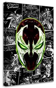 Gario Vászonkép Zöld maszk - Rubiant Méret: 40 x 60 cm