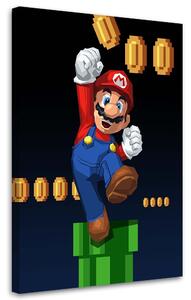 Gario Vászonkép Mario Bros játék - Nikita Abakumov Méret: 40 x 60 cm