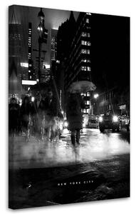 Gario Vászonkép Fekete-fehér New York - Nikita Abakumov Méret: 40 x 60 cm