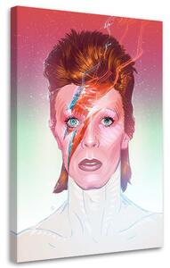 Gario Vászonkép David Bowie színes portré - Nikita Abakumov Méret: 40 x 60 cm