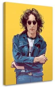 Gario Vászonkép Zene John Lennon színesben - Nikita Abakumov Méret: 40 x 60 cm