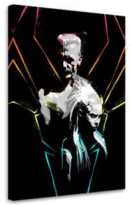 Gario Vászonkép Két színes karakter - Nikita Abakumov Méret: 40 x 60 cm