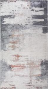 Szürke-elefántcsont színű mosható szőnyeg 80x150 cm Abstract Colors – Vitaus