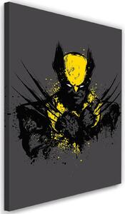 Kép Szuperhos Wolverine Marvel képregények és filmek - Dr.Monekers Méretek: 40 x 60 cm, Kivitelezés: Vászonkép
