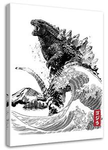 Kép Godzilla, film - Dr.Monekers Méretek: 40 x 60 cm, Kivitelezés: Vászonkép