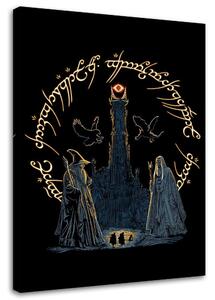Gario Vászonkép A Gyuruk Ura, Gandalf, Sauron, Saruman - DDJVigo Méret: 40 x 60 cm