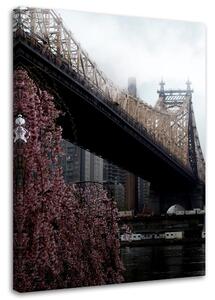 Gario Vászonkép Ed Koch Queensboro híd - Dmitry Belov Méret: 40 x 60 cm