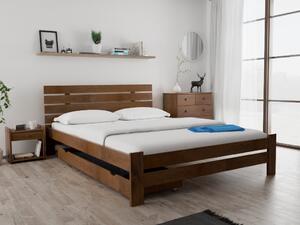 PARIS magasított ágy 120 x 200 cm, tölgyfa Ágyrács: Ágyrács nélkül, Matrac: Matrac nélkül