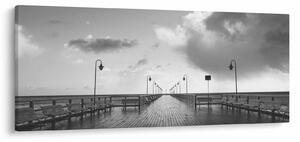 Kép - Sétány a parton (120x50 cm)
