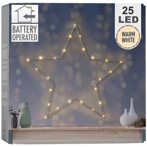 LED falra szerelhető karácsonyi csillag STAR 45 cm