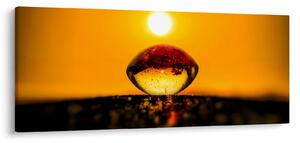 Egy üvegcsepp képe (120x50 cm)