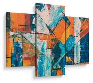 Kép - Absztrakció (90x60 cm)