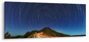 Forgó csillagok képe (120x50 cm)