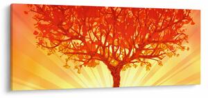 Kép - Fa a nap ragyogásában (120x50 cm)