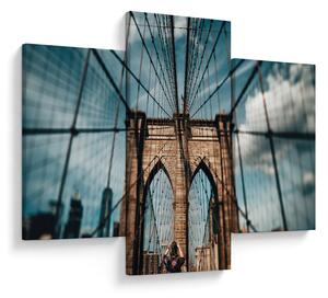 Kép - Brooklyn Bridge (90x60 cm)