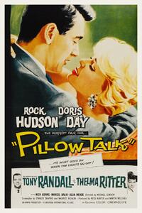 Festmény reprodukció Pillow Talk / Rock Hudson & Doris Day (Retro Movie), (26.7 x 40 cm)
