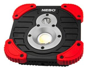 NEBO TANGO NE6665 spotlámpa, 750 lm - 250 lm, USB PowerBank, víz- és ütésálló, forgatható alap, MicroUSB, 3 fokozat, fényerő memória