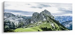 Kép - hegycsúcsok (120x50 cm)